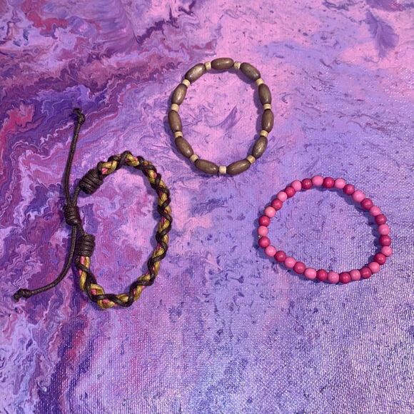 Beachy Bracelet Bundle Set of 3 - Picture 2 of 6